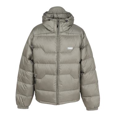 エクストララージ（XLARGE）RIPSTOP フーデッド ダウンジャケット 101254021010-OLIVE