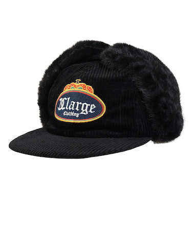 エクストララージ（XLARGE）帽子 DOG EAR キャップ 101254051011-BLACK