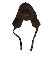 エクストララージ（XLARGE）帽子 EARFLAP ニットキャップ 101254051009-BROWN