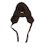 エクストララージ（XLARGE）帽子 EARFLAP ニットキャップ 101254051009-BROWN