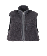 ボア ショートベスト GY-A0568 BOL COAL GREY