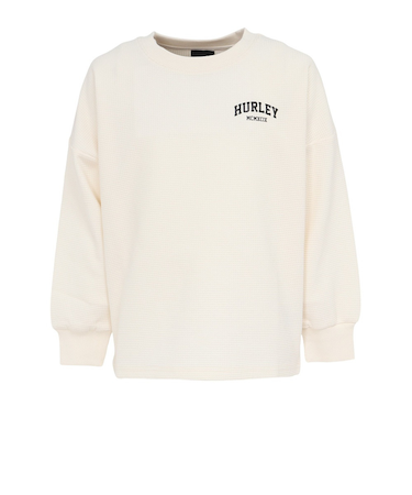 ハーレー（HURLEY）ジュニア サーマル バック アーク ショート スリーブ BCLS252106-OWHT