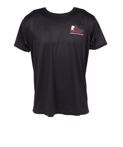 チャムス（CHUMS）ランニング フットプリント Tシャツ CH01-2639-K001