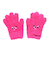ジュニア 5本指 ニット グローブ GKFG NEON PINK
