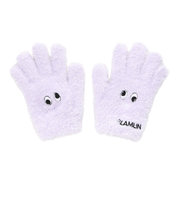 ジュニア 5本指 ニット グローブ GKFG PURPLE