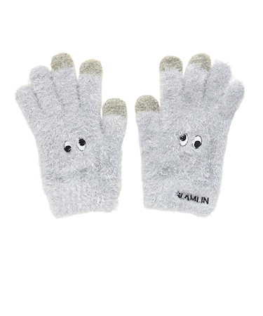 5本指 ニット グローブ GFGT GREY