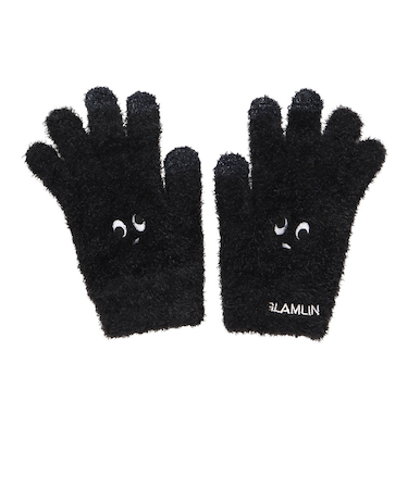 5本指 ニット グローブ GFGT BLACK