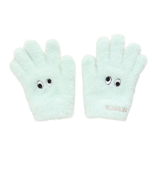 ジュニア 5本指 ニット グローブ GKFG MINT