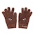 5本指 ニット グローブ GFGT BROWN