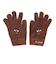 5本指 ニット グローブ GFGT BROWN