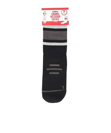 チャムス（CHUMS）ランニング ミディアムソックス CH06-1137-K001