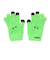 5本指 ニット グローブ GFGT NEON GREEN
