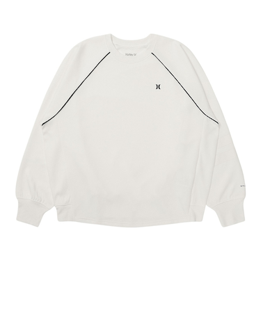 ハーレー（HURLEY）ファントムスウェット ライト ブロック パーティー ロング スリーブ WULS252006-WHT