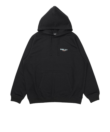 ハーレー（HURLEY）SWEAT CHILL OUT CAMP フーディ MCFF252093-BLK