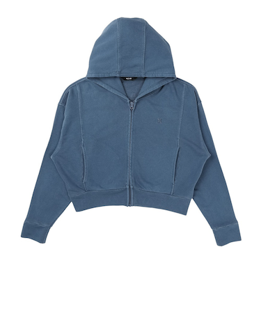 ハーレー（HURLEY）SWEAT PIGMENT フルジップフーディ WCFF252030-ANVY