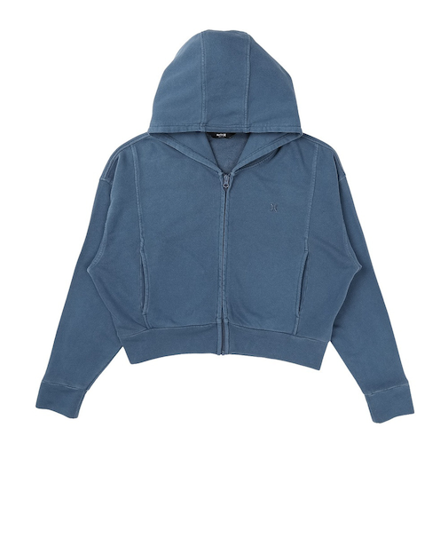 ハーレー（HURLEY）SWEAT PIGMENT フルジップフーディ WCFF252030-ANVY