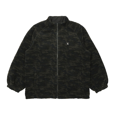 ハーレー（HURLEY）REVERSIBLE BOA ジャケット MCJK252059-OLV