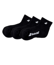 バボラ（BABOLAT）テニス CLUB ショートソックス ３足組 BWS4835C BK00