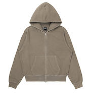 ハーレー(HURLEY)スウェット オールド イングリッシュ ピグメント フル ジップ フーディー MCFF252051-SKHK