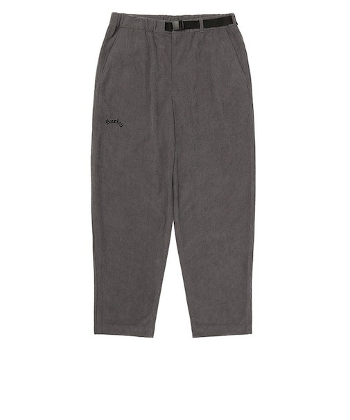 ハーレー（HURLEY）コーデュロイ オールド イングリッシュ ロゴ パンツ MCPT252046-GRY