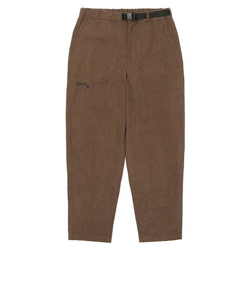 ハーレー（HURLEY）コーデュロイ オールド イングリッシュ ロゴ パンツ MCPT252046-BRW