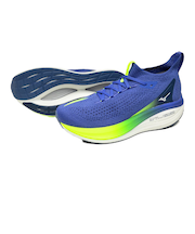 ミズノ（MIZUNO）ランニングシューズ ジョギングシューズ ミズノ ネオ ビスタ 2 ホワイト ブルー J1GC253451 スポーツシューズ