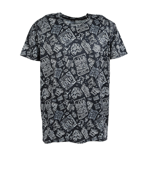 チャムス（CHUMS）ランニング パターンド Tシャツ CH01-2641-Z380