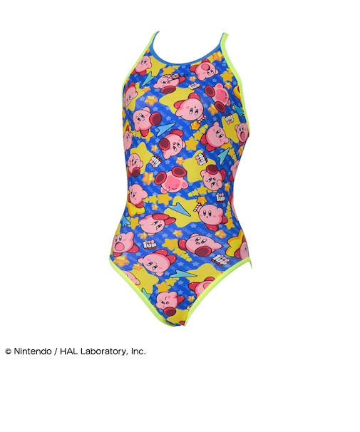 スピード（SPEEDO）競泳水着 水泳 カービィスーパースターターンズスーツ STW02601 BL