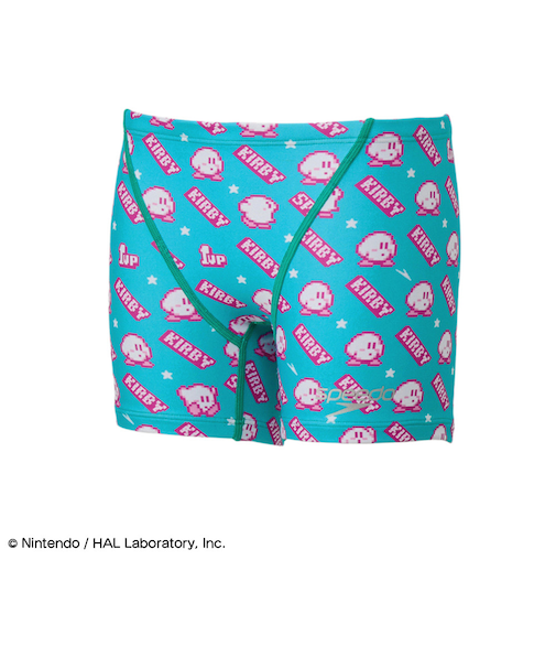 スピード(SPEEDO)競泳水着 ジュニア 男子 水泳 カービィ1アップクラシックターンズハーフボックス STB52603 TQ