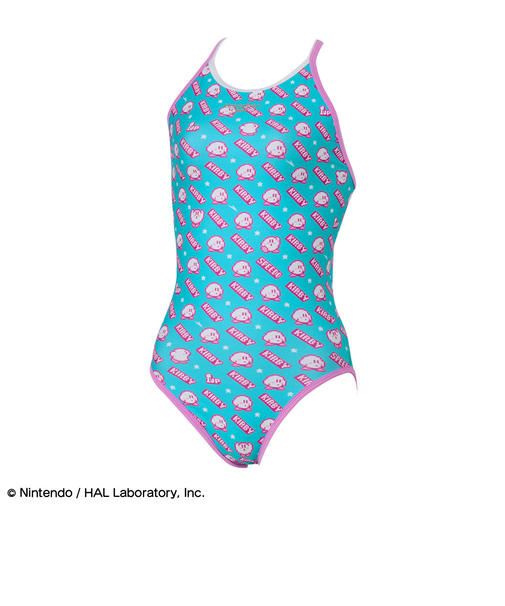 スピード（SPEEDO）競泳水着 水泳 カービィ1アップクラシックターンズスーツ STW02603 TQ