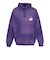 エクストララージ（XLARGE）DISCHARGE PRINTED SLANTED スウェットパーカー 101254012011-PURPLE