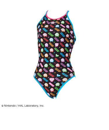 スピード(SPEEDO)競泳水着 水泳 カービィ1アップクラシックターンズスーツ STW02603 MT