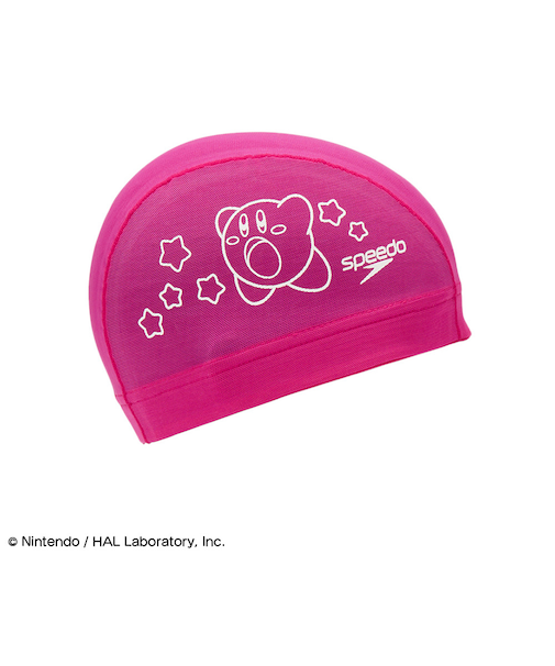 スピード（SPEEDO）水泳 カービィメッシュキャップ SE12601 PP