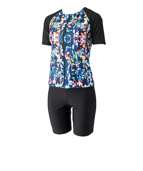 ミズノ（MIZUNO）フィットネス水着 レディース 水泳 アクア