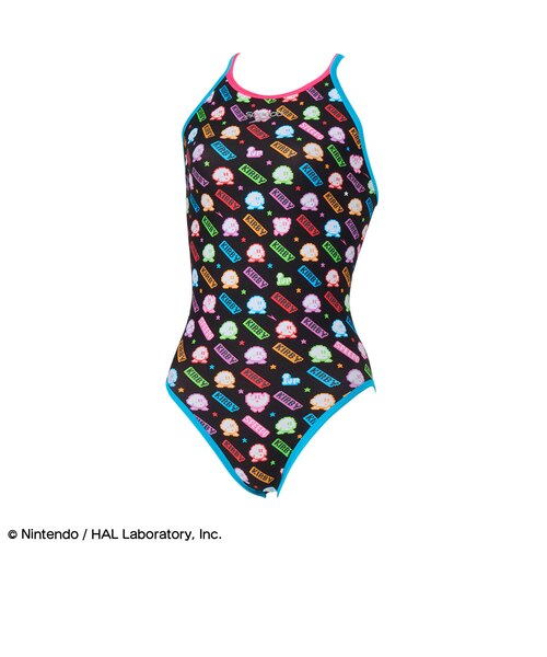 スピード（SPEEDO）競泳水着 ジュニア 女子 水泳 カービィ1アップ