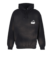 エクストララージ（XLARGE）DISCHARGE PRINTED SLANTED スウェットパーカー 101254012011-BLACK