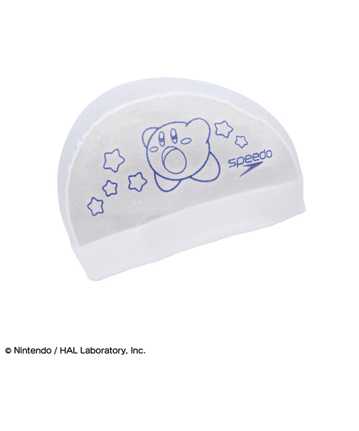 スピード（SPEEDO）水泳 カービィメッシュキャップ SE12601 W