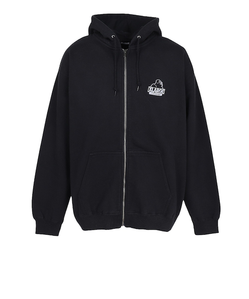エクストララージ（XLARGE）BACKSIDE OG ジップアップパーカー