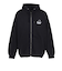エクストララージ（XLARGE）BACKSIDE OG ジップアップパーカー 101254012009-BLACK