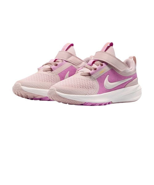 アントラーズ支給品　Nike サッカーシューズ ベージュ/ピンク　　鉄ピン ナイキ（NIKE）（キッズ）ジュニアスポーツシューズ ベルクロ ベルト