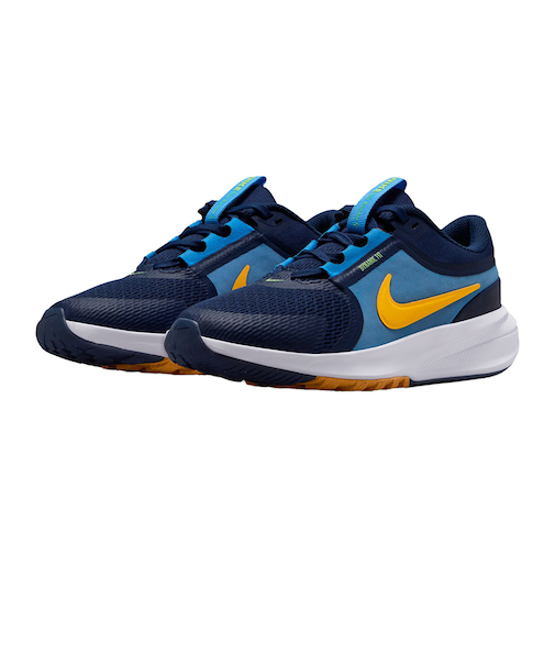 ナイキ(NIKE)ジュニアスポーツシューズ スニーカー スター ランナー 5 GS ネイビー HF7004-403