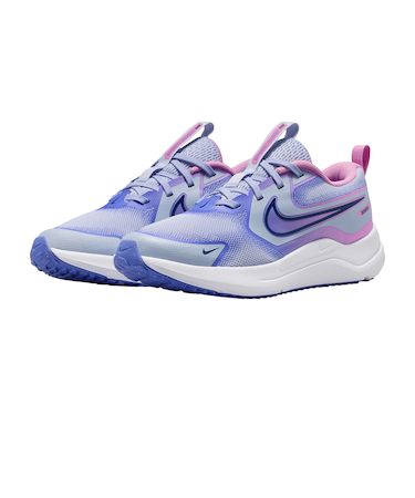 ナイキ(NIKE)ジュニアスポーツシューズ スニーカー コズミック ランナー GS ネイビー ピンク HM4402-011