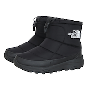 ザ・ノース・フェイス（THE NORTH FACE）ブーツ カジュアルシューズ ヌプシ ブーティ ウォータープルーフ ロゴ ショート 黒 NF52485KW 雪