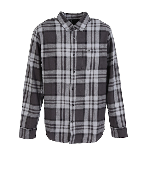 ボルコム（Volcom）LELAND FLANNEL 長袖Tシャツ A0502402-C.GRY