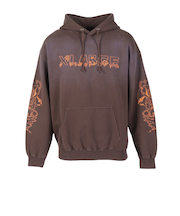 エクストララージ（XLARGE）CREEPY MANSION フーディ スウェットシャツ 101254012005-BROWN