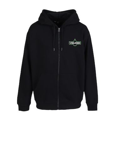 ボルコム（Volcom）ROUNDABOUT ジップパーカー A4802401-BLK