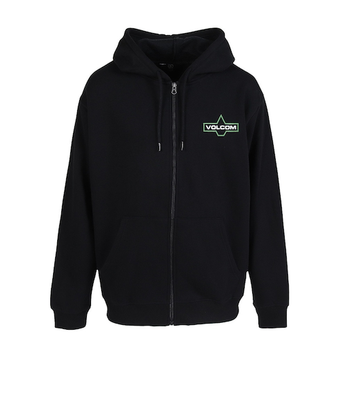 ボルコム（Volcom）ROUNDABOUT ジップパーカー A4802401-BLK