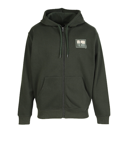 ボルコム（Volcom）ROUNDABOUT ジップパーカー A4802401-GRN