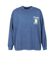 4X（4X）GREEN DAY 長袖Tシャツ 25GDR201W NVY