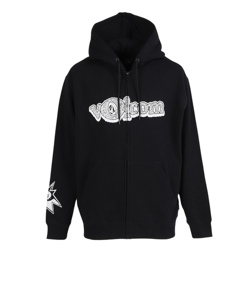 ボルコム（Volcom）VOLCOM ENT ジップフーディ A4812502-BLK